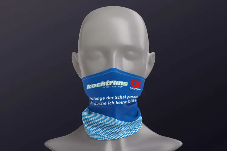 Kochtrans Patrick Koch Textildruck Multifunktionstuch